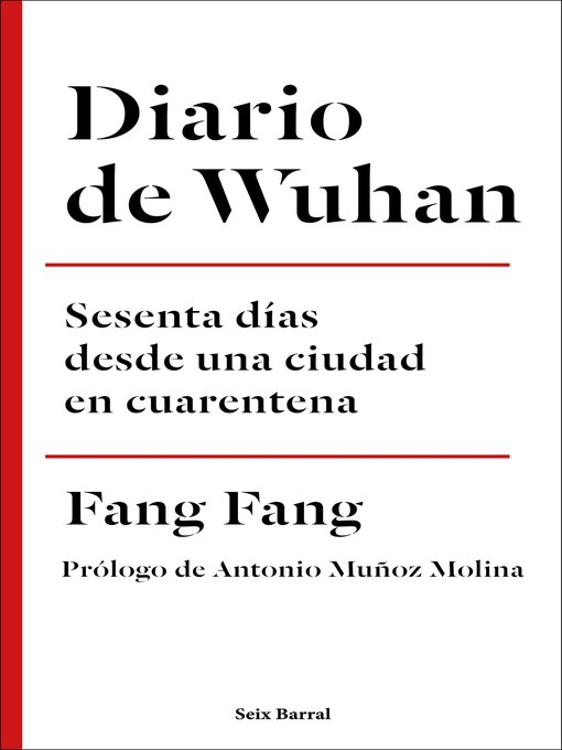 Title details for Diario de Wuhan by Fang Fang - Available